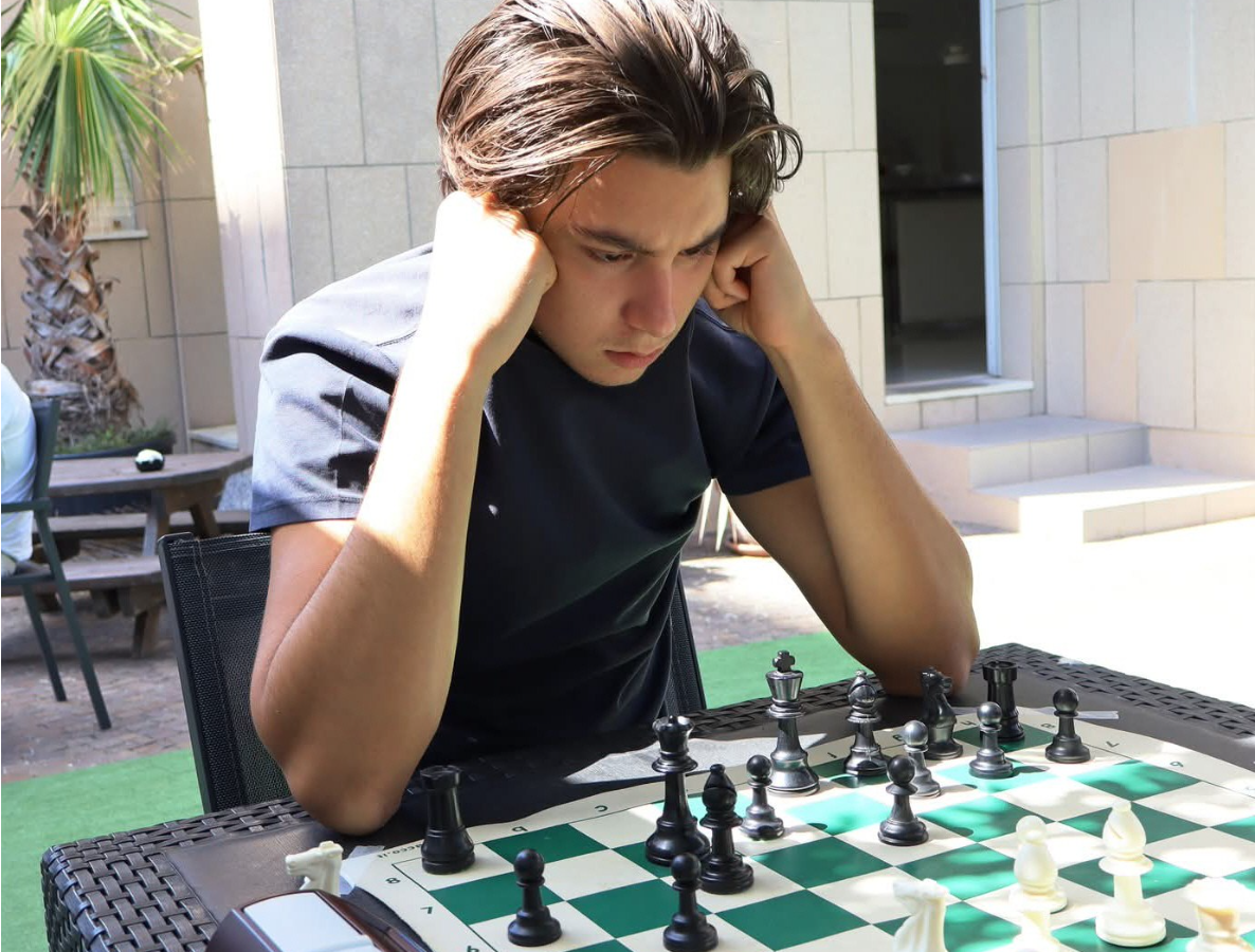 Tommaso Biordi agli Europei Giovanili di scacchi a Hersonissos
